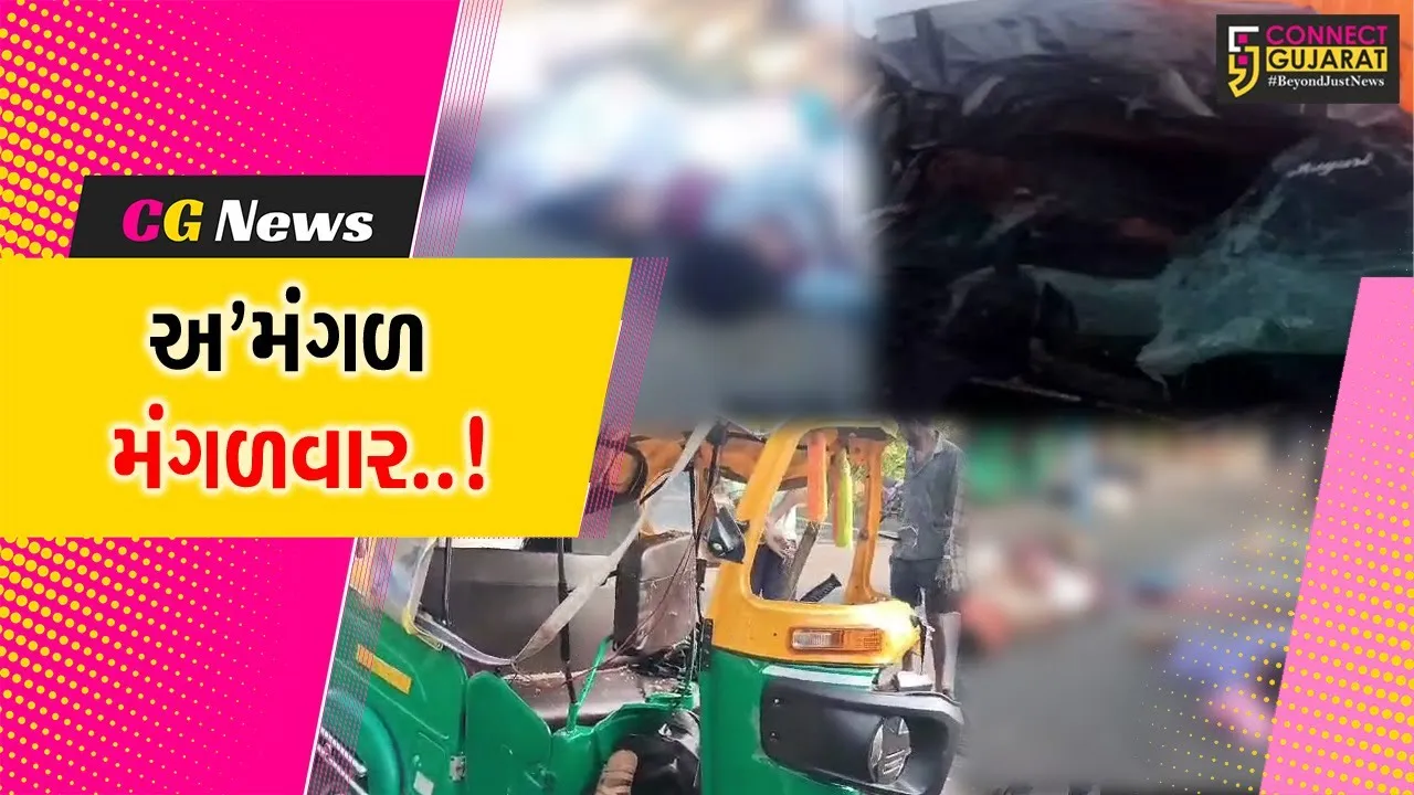 રાજ્યમાં 2 અકસ્માતમાં 10 લોકોના મોત, દાહોદમાં રિક્ષા-ટ્રક અને સુરેન્દ્રનગરમાં ટ્રક-કાર વચ્ચે ગોઝારી ટક્કર...