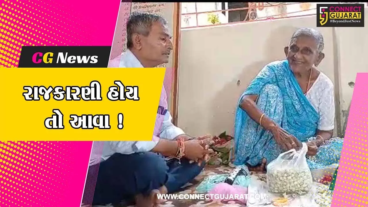 ભાવનગર: નવા મેયર ભરત બારડનાં માતા 81 વર્ષે પણ મંદિરની બહાર બેસી વેચે છે ફૂલ,જુઓ વિડીયો