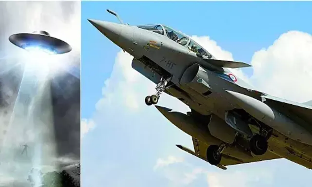 ઇમ્ફાલ એરપોર્ટ નજીક UFO દેખાયો, એરફોર્સે તેને શોધવા માટે 2 રાફેલ જેટ મોકલ્યા.
