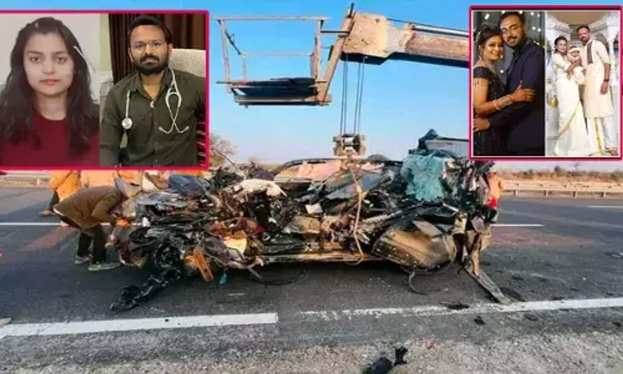 રાજસ્થાન : બિકાનેર નોખા પોલીસ સ્ટેશન વિસ્તારના એક્સપ્રેસ વે પર ટ્રક અને ટવેરા કાર વચ્ચે અકસ્માત, પાંચ ગુજરાતીના મોત