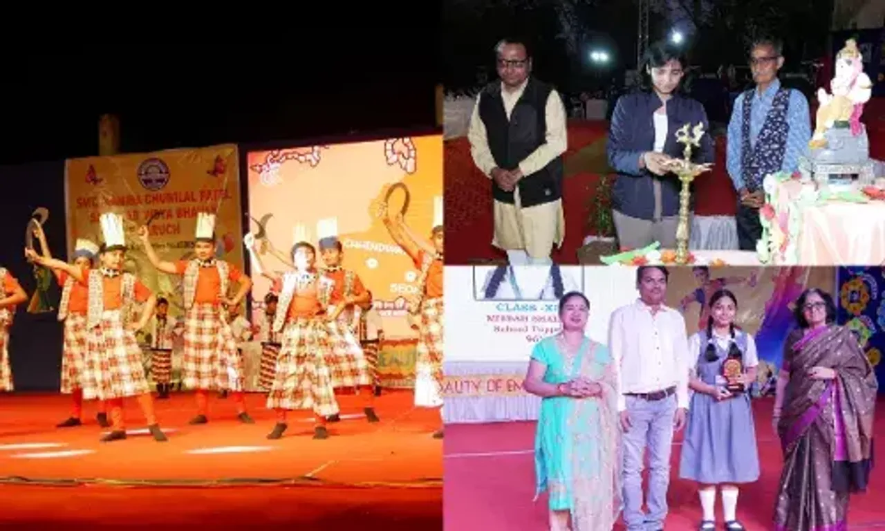 ભરૂચ: મણિબા ચુનીલાલ પટેલ સંસ્કાર વિદ્યા ભવન ખાતે બે દિવસીય વાર્ષિક મહોત્સવની ઉજવણી,વિવિધ સાંસ્કૃતિક કૃતિઓ રજુ કરાય