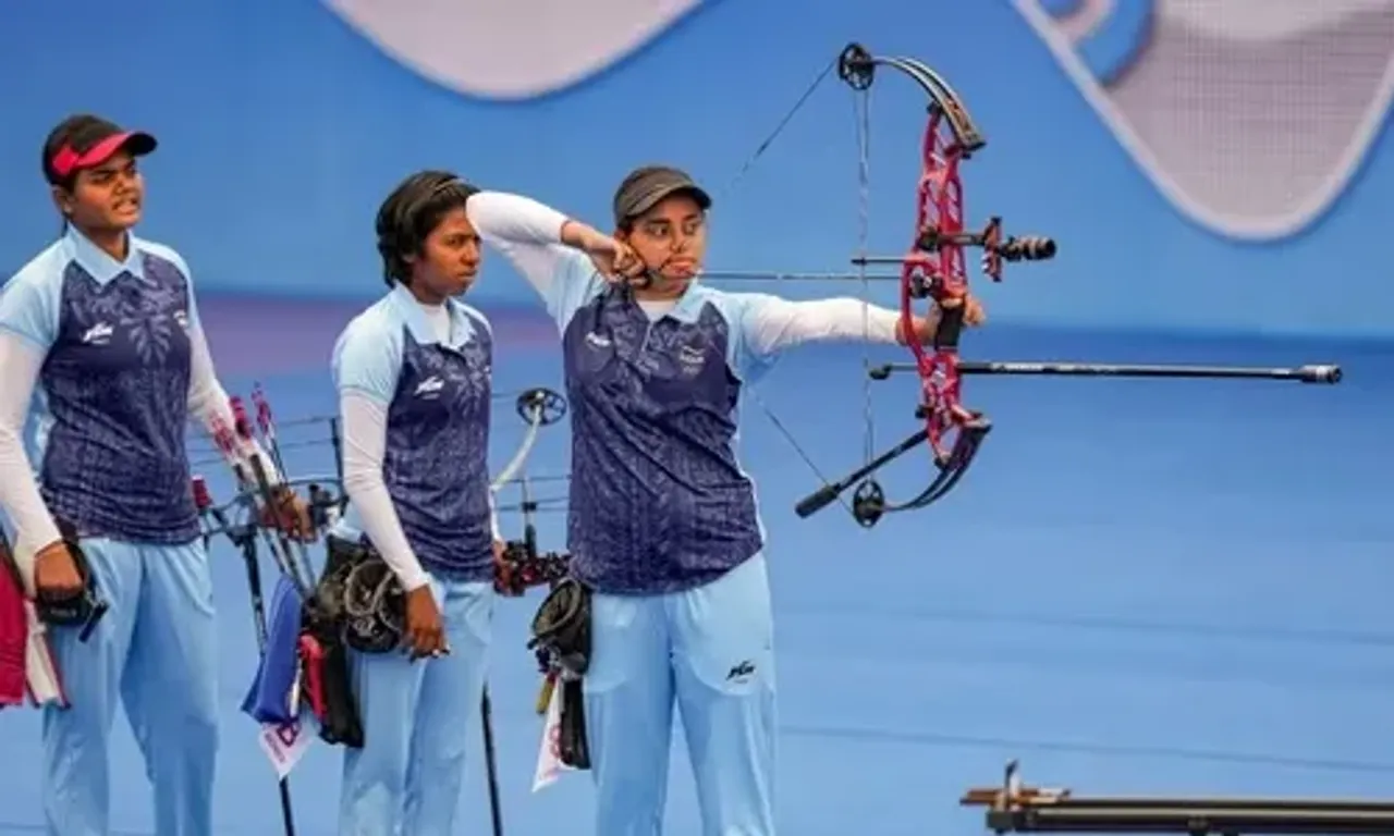 એશિયન ગેમ્સ 2023 : તીરંદાજીની મહિલા કમ્પાઉન્ડ ઈવેન્ટમાં ભારતે વધુ એક ગોલ્ડ જીત્યો