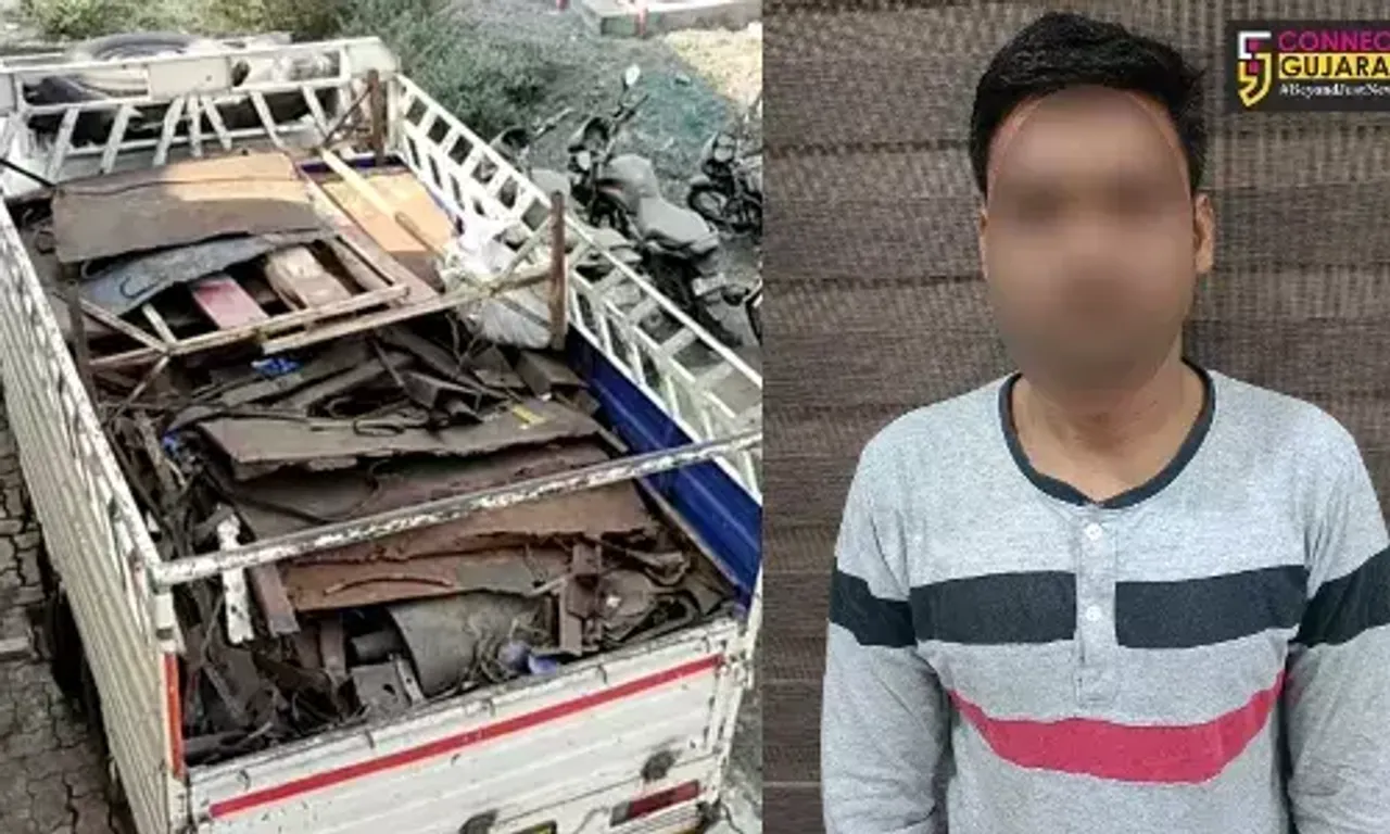 અંકલેશ્વર : ગેરકાયદેસર ભંગારના જથ્થા સાથે પીકઅપ વાન ચાલકની અટકાયત, રૂ. 4.88 લાખનો મુદ્દામાલ જપ્ત