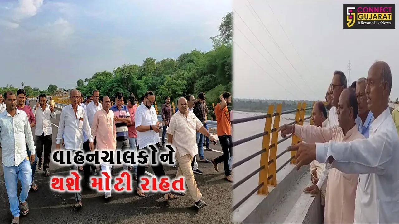 ભરૂચ : સાંસદ મનસુખ વસાવાએ અશા-માલસર વચ્ચે બનેલા નવા પુલનું કર્યું નિરિક્ષણ...