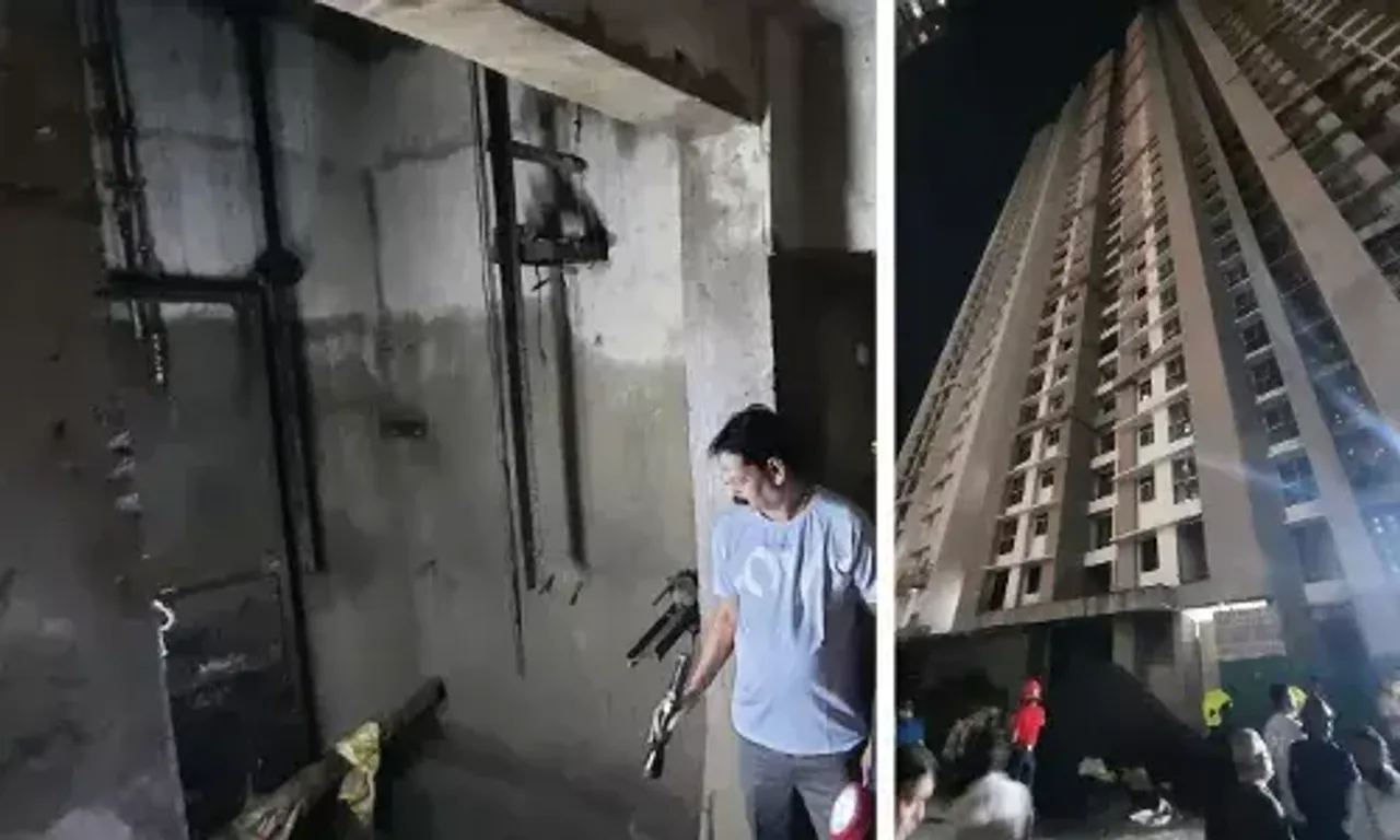 મહારાષ્ટ્રના થાણેમાં 40 માળના બિલ્ડિંગની લિફ્ટ પડતાં 7 લોકોના મોત, અનેક ઘાયલ....