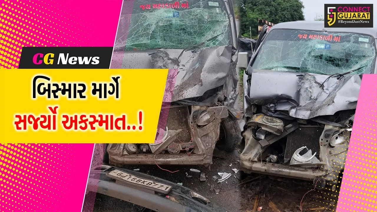 ભરૂચ : ઝઘડીયાના સારસા ગામ નજીક કાર અને ટ્રક વચ્ચે સર્જાયો ગમખ્વાર અકસ્માત, 9 લોકો ઇજાગ્રસ્ત