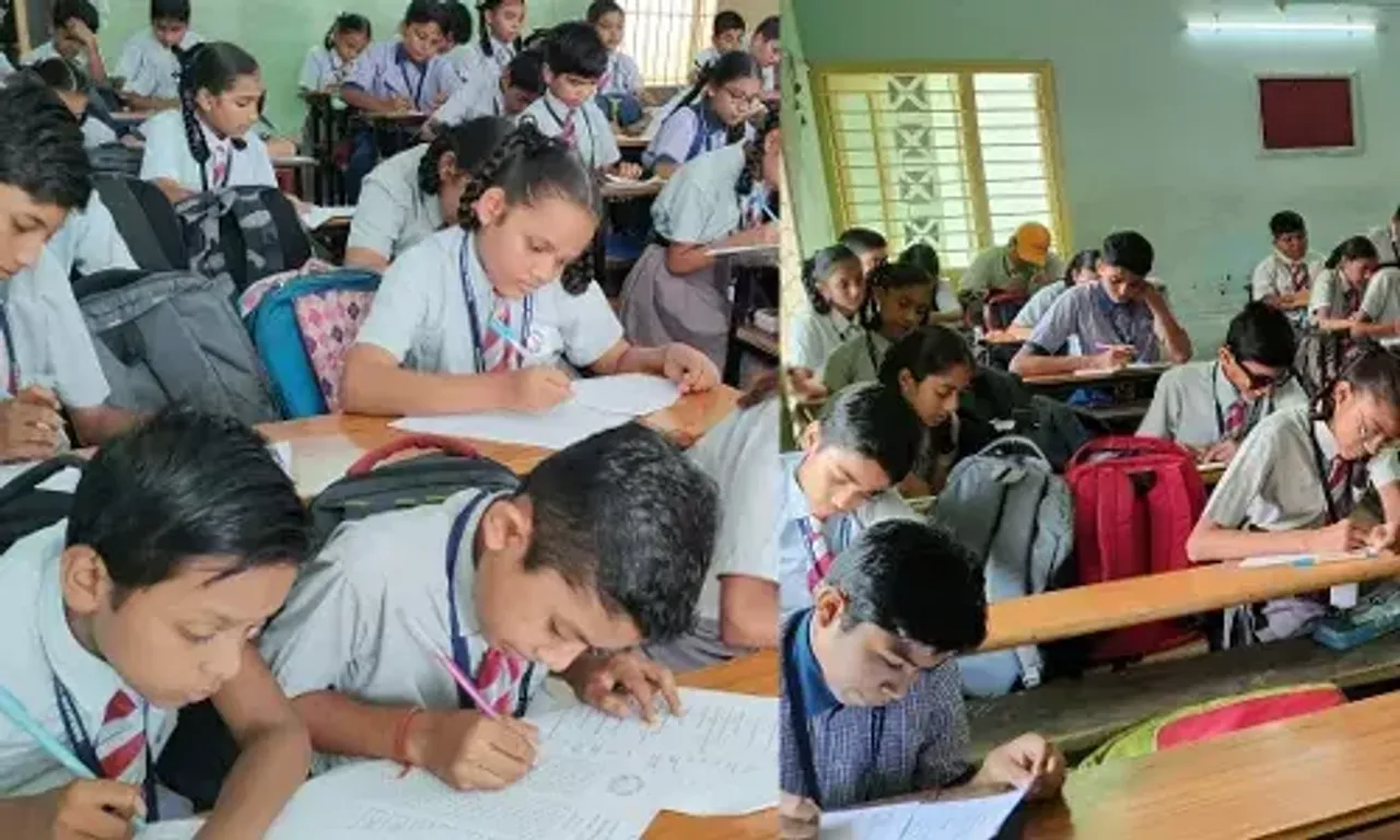 ભરૂચ: ભારત વિકાસ પરિષદ ભૃગુભૂમિ શાખા દ્વારા ભારત કો જાનો પરીક્ષા યોજાય,3 હજાર વિદ્યાર્થીઓ જોડાયા