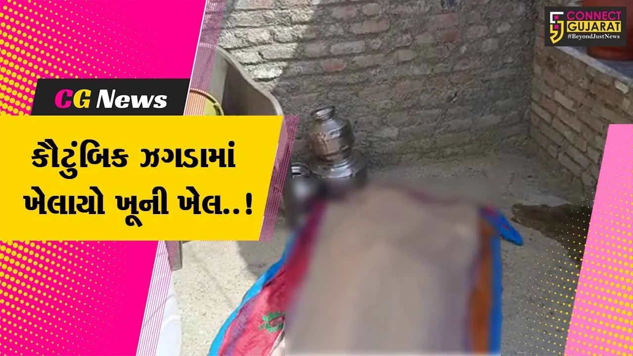 અમરેલી : કાકા સસરાએ ચપ્પુ વડે હુમલો કરતા ભત્રીજા વહુનું મોત, પોલીસ તપાસ શરૂ...