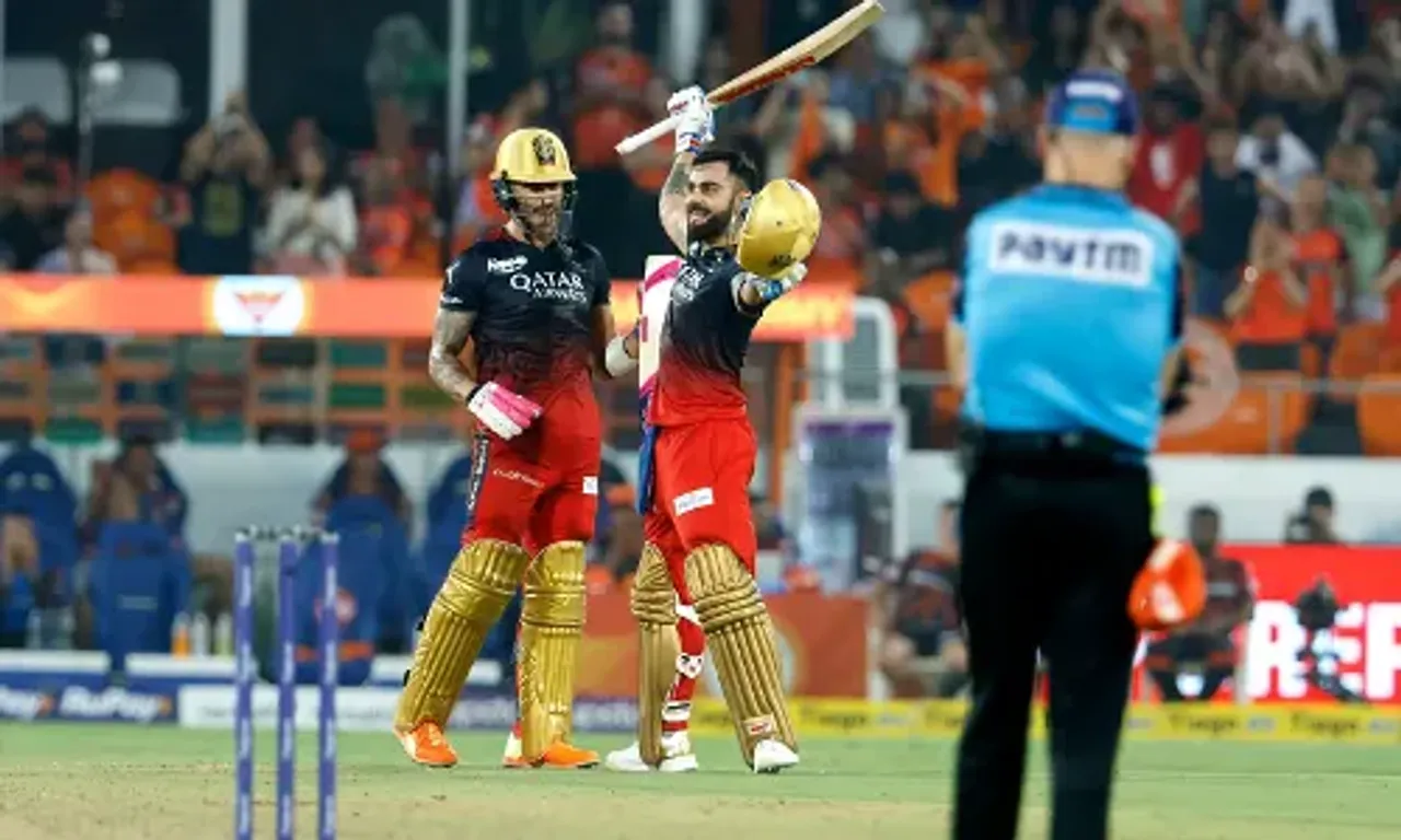 RCB vs SRH : કોહલીની સદીના દમ પર RCBએ હૈદરાબાદને હરાવ્યું, પ્લેઓફમાં સ્થાન મેળવવાથી એક જીત દૂર..!