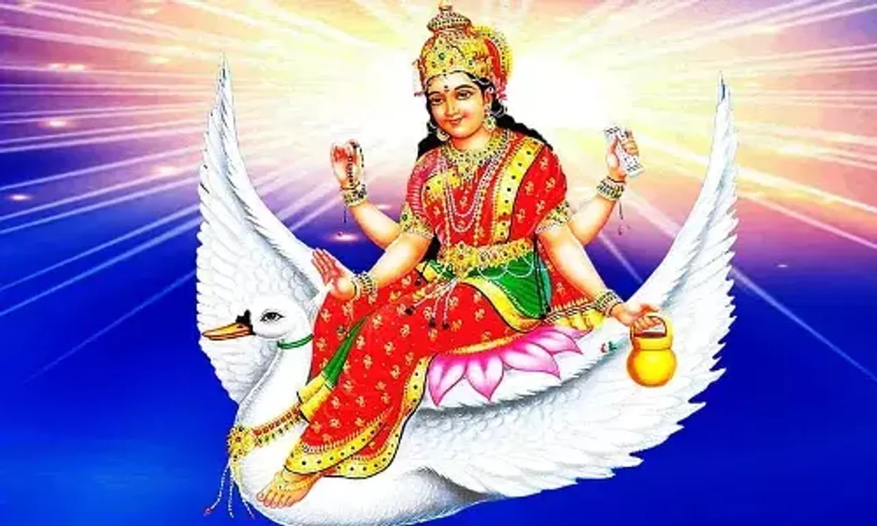 બ્રહ્માજીના દેહના બે ભાગ થતાં એક ભાગ પુરુષ અને એક ભાગ નારી રૂપે થયો તે નારી રૂપ ભાગ એટલે માં બ્રહ્માણી માતા,જાણો માતાનો પ્રાગટ્ય ઇતિહાસ..