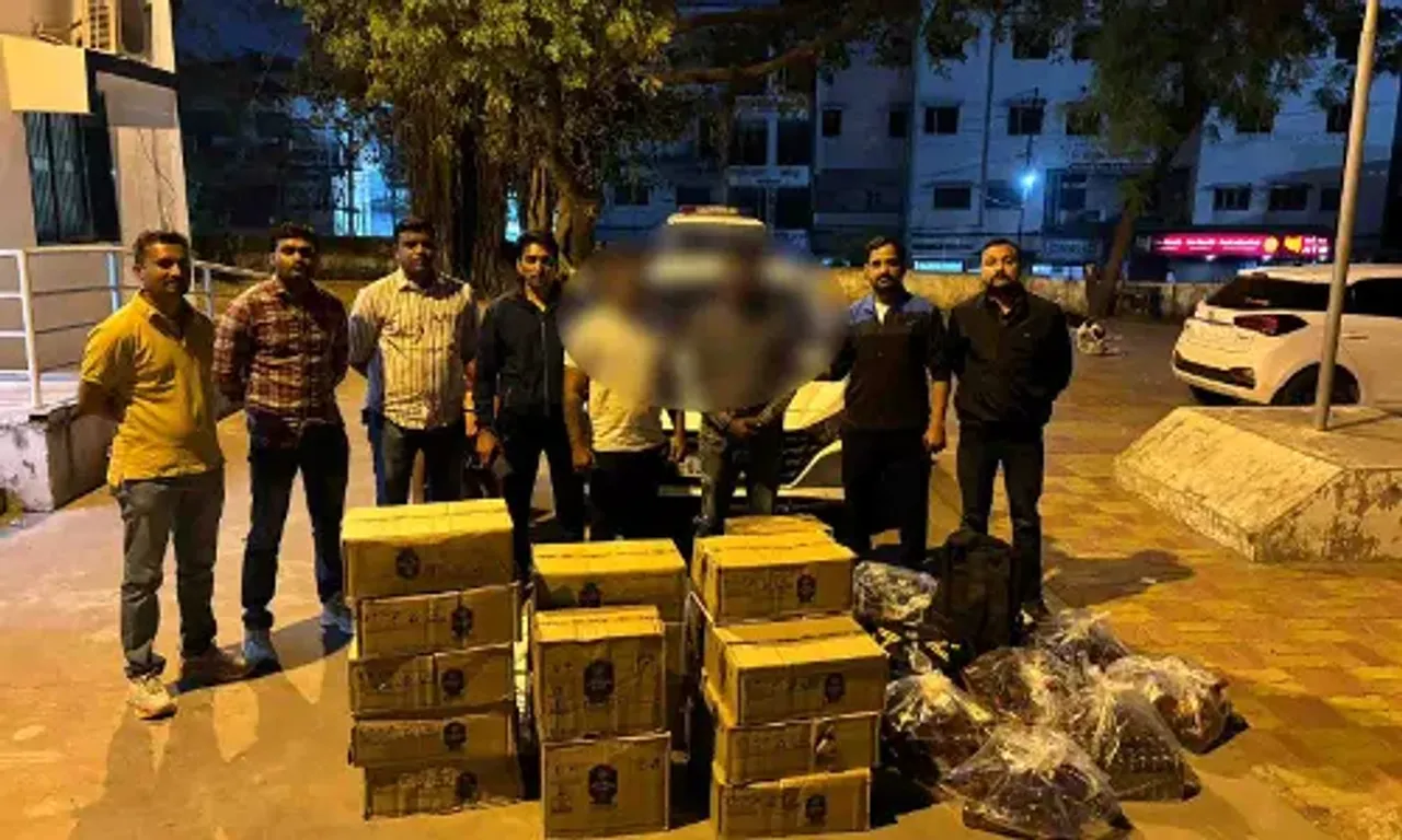 ભરૂચ : LCB એ મારવાડી ટેકરા વિસ્તાર માંથી વિદેશી દારૂ સહિત 7.41 લાખના મુદ્દામાલ સાથે બે ઇસમોને ઝડપી પાડ્યા