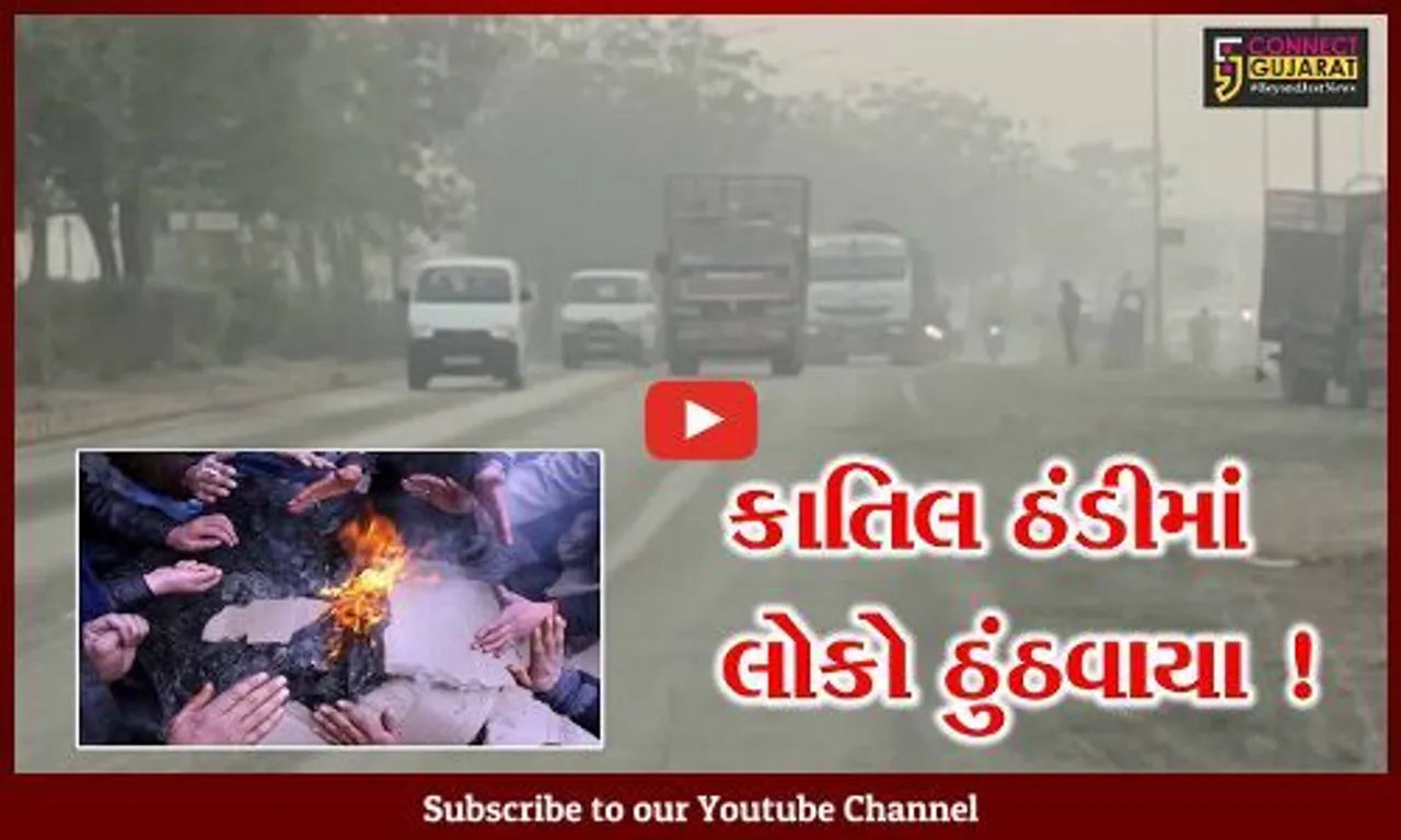 હવામાન વિભાગની રાજ્યમાં કોલડવેવની આગાહી, વહેલી સવારે ધુમ્મસની ચાદર છવાઈ ગઈ