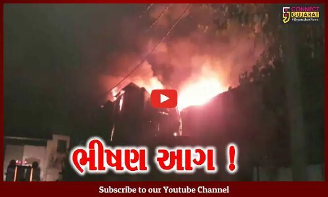 વડોદરા: પાદરાના જાસપુર રોડ પર આવેલી ફાર્મા કંપનીમાં ભીષણ આગ, ફાયર વિભાગે આગ પર મેળવ્યો કાબૂ