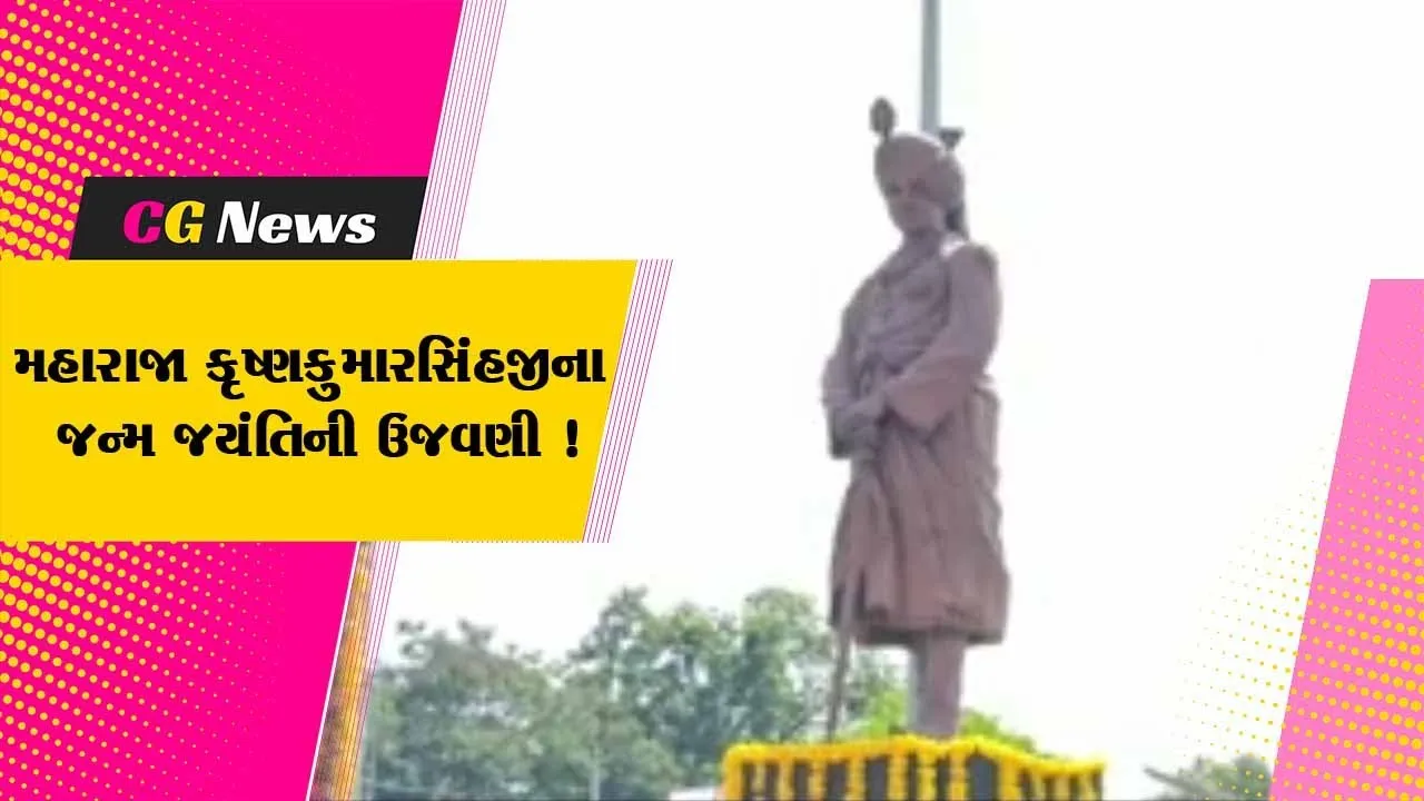 ભાવનગર: દેશનું સૌ પ્રથમ રજવાડું સરદાર પટેલને સોંપનાર મહારાજા કૃષ્ણકુમારસિંહજીના 111મી જન્મજયંતિની ઉજવણી