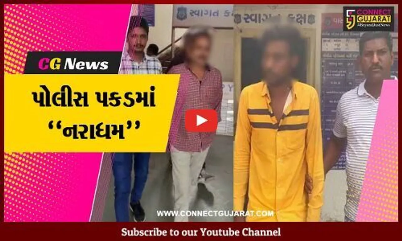 અમદાવાદ : મહિલાની એકલતાનો લાભ લઈ છેડતી કરનાર 2 નરાધમોને પોલીસે દબોચી લીધા...