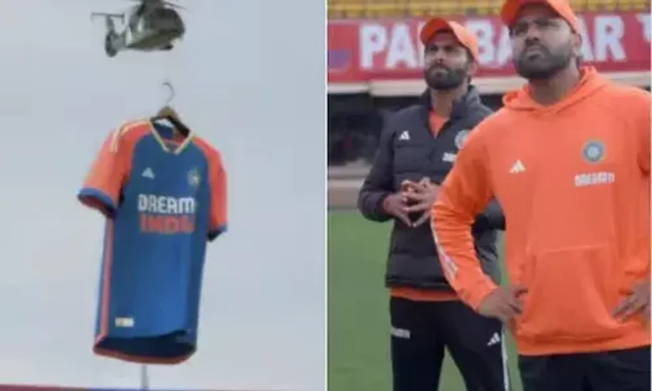 ICC T20 વર્લ્ડ કપ 2024 માટે ટીમ ઇન્ડિયાની નવી જર્સી લોન્ચ કરાઇ