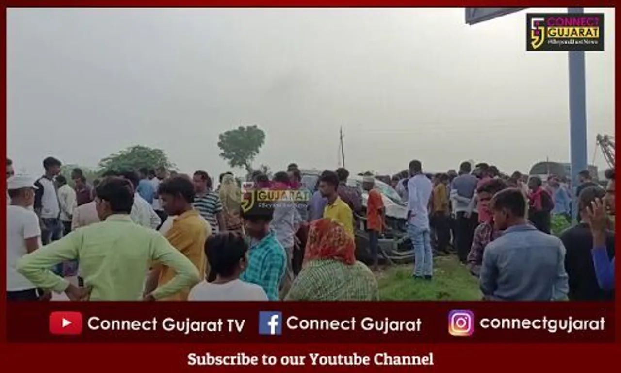 અરવલ્લી : માલપુરના કૃષ્ણાપુર પાસે પદયાત્રીઓને નડ્યો અકસ્માત, 6 લોકોના મોત
