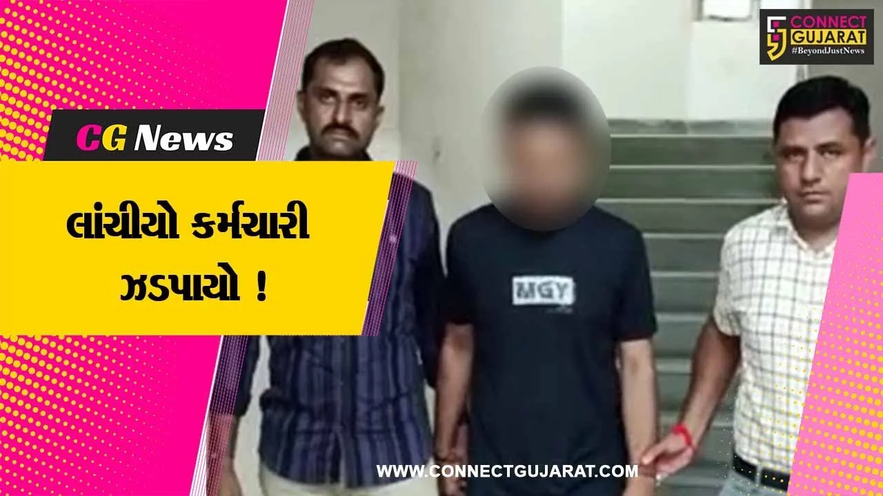 પાટણ:સમાજ કલ્યાણ કચેરીમાં ફરજ બજાવતો નિરીક્ષક રૂ. 5 હજારની લાંચ લેતા ઝડપાયો