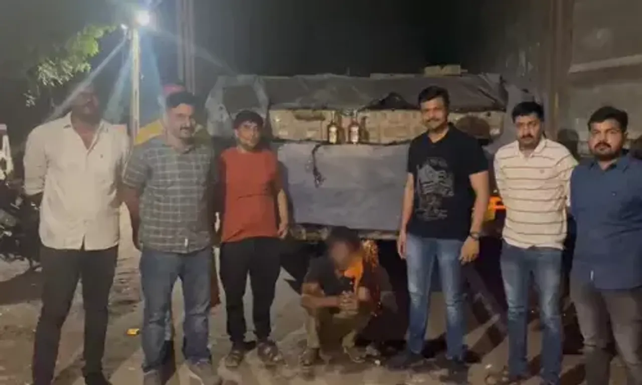 વડોદરા : કરજણના ભરથાણા ટોલનાકા નજીકથી રૂ. 23 લાખના વિદેશી દારૂના જથ્થા સાથે એક ઇસમની ધરપકડ...