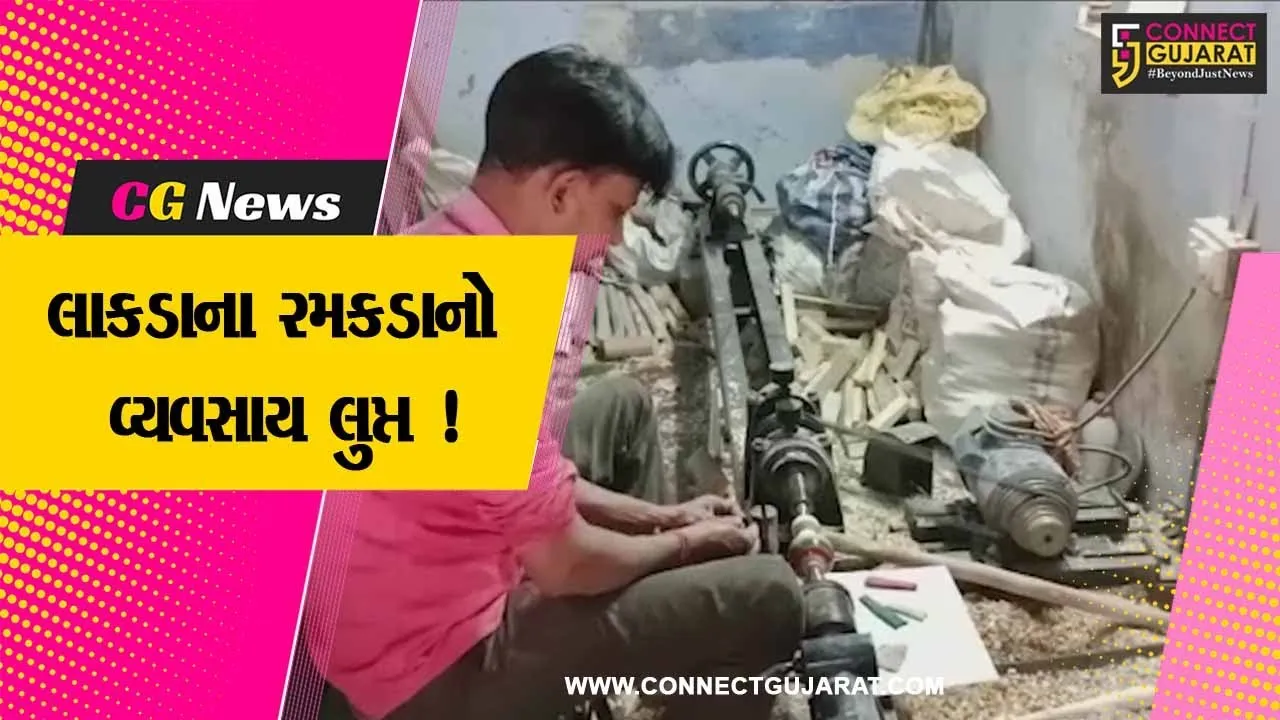 સાબરકાંઠા: લાકડાના રમકડાં બનાવનારની હાલત કફોડી,એક સમયે જામતી હતી ભારે ભીડ