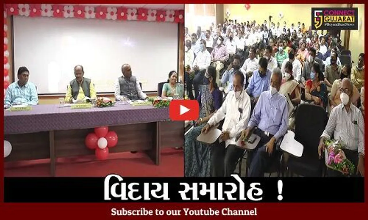 ભરૂચ: નવસારી કૃષિ યુનિવર્સિટીના ડીન અને આચાર્ય ડૉ. કે.જી.પટેલનો વિદાય સમારોહ યોજાયો