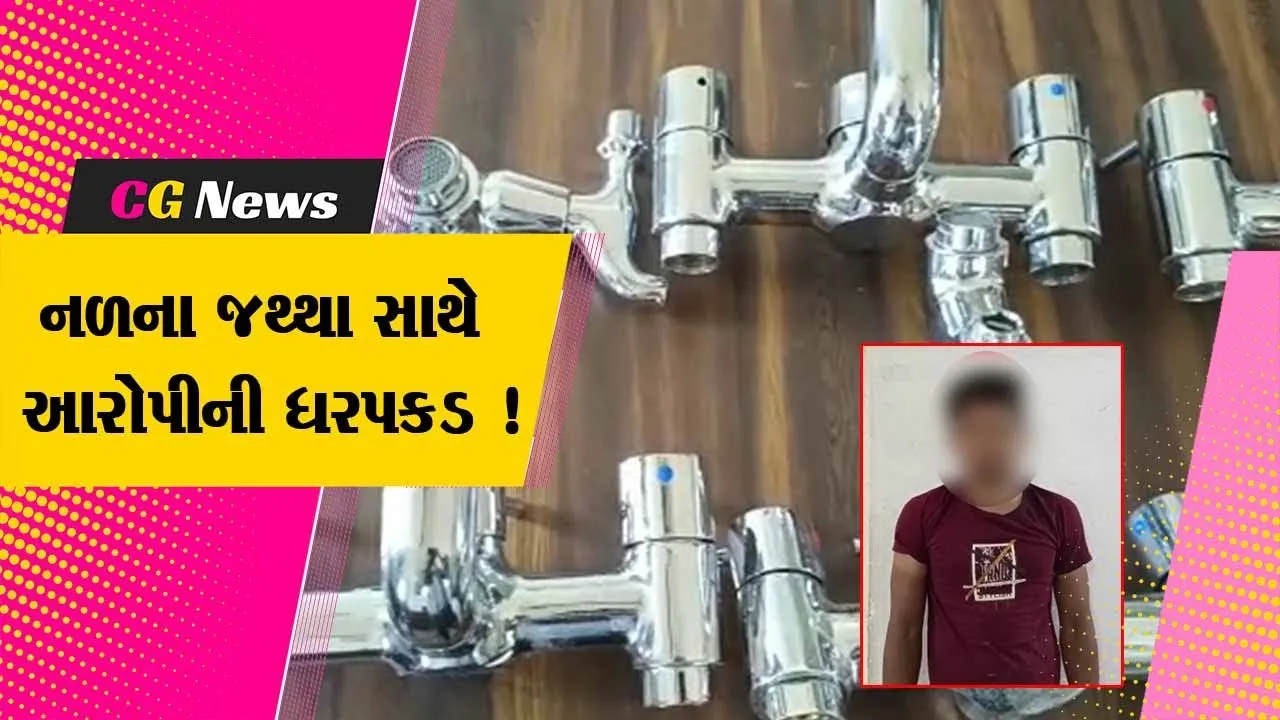 ભરૂચ: અંકલેશ્વરના માંડવા ગામ નજીકથી મોંઘાદાટ નળના શંકાસ્પદ જથ્થા સાથે પોલીસે એક આરોપીની કરી ધરપકડ