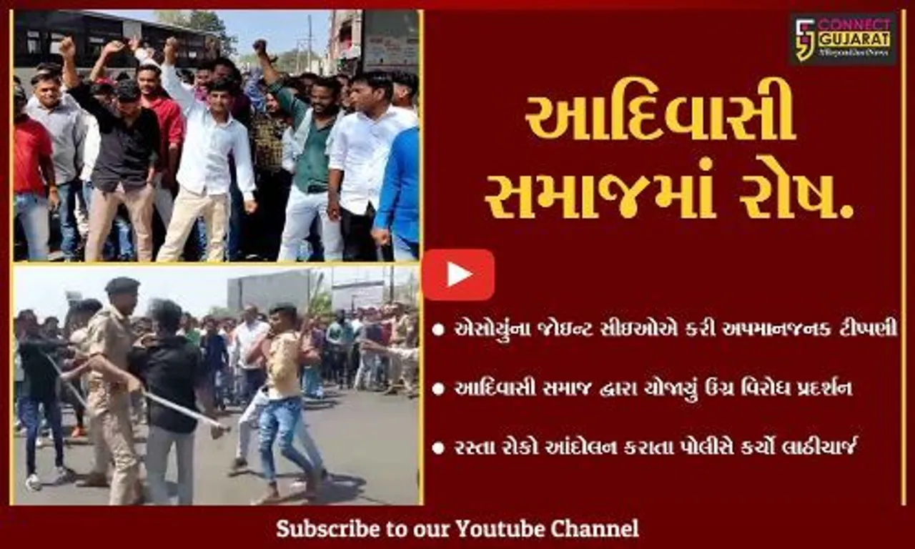 નર્મદા : આદિવાસી સમાજ વિષે SOUના જોઇન્ટ CEOએ કરી અપમાનજનક ટીપ્પણી, મામલો ગરમાયો...
