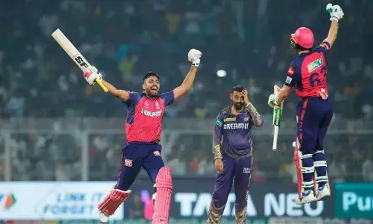 IPL: રોમાંચક મેચમાં સૌથી સફળ રન ચેઝ કરી રાજસ્થાને KKR સામે જીત મેળવી, જોસ બટલરની સદી