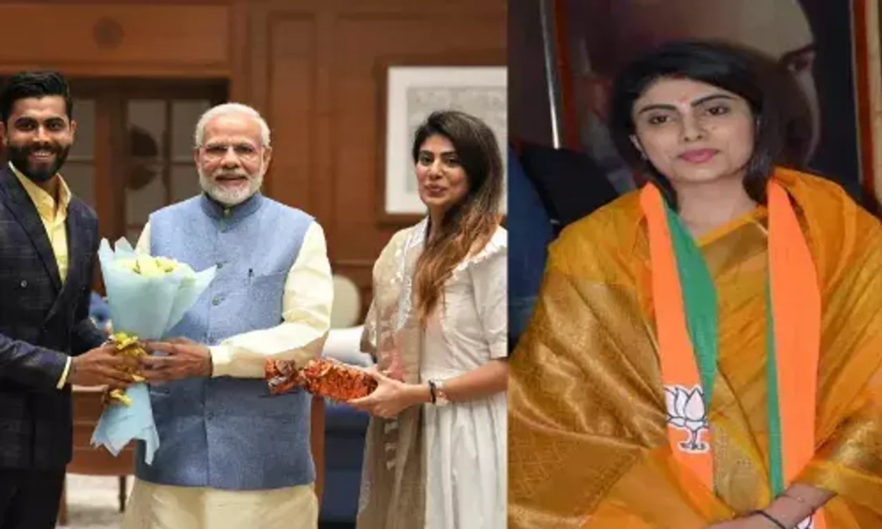 ક્રિકેટર રવિન્દ્ર જાડેજાના પત્ની રિવાબા રાજકીય મેદાનમાં ઉતર્યા, ભાજપે જામનગર ઉત્તરમાંથી ઉમેદવાર બનાવ્યા