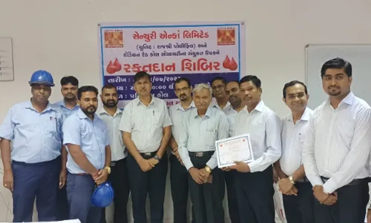 ભરૂચ: ઝઘડિયાની રાજશ્રી પોલીફીલ કંપની દ્વારા રક્તદાન શિબિરનું કરાયુ આયોજન