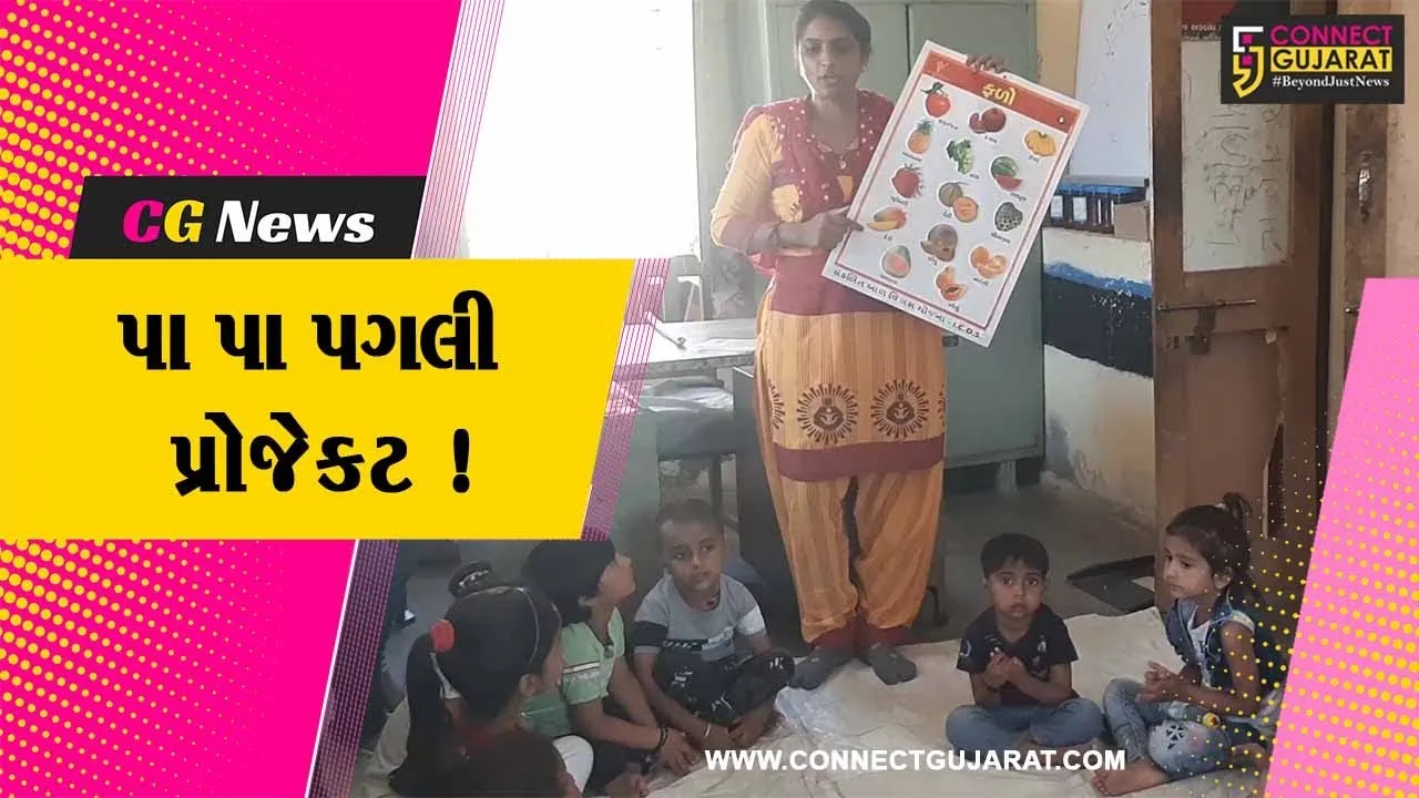 પાટણ: પા પા પગલી પ્રોજેકટ અંતર્ગત શિક્ષણને વધુ રસપ્રદ બનાવવાનો પ્રયાસ, ૩૭ હજારથી વધુ બાળકોએ લીધો લાભ