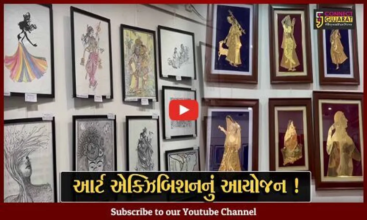 વડોદરા: વર્લ્ડ ઓફ ફીલિંગ્સ આર્ટ એક્ઝિબિશન યોજાયું,16 આર્ટિસ્ટે ક્લાકૃતિ કરી રજૂ