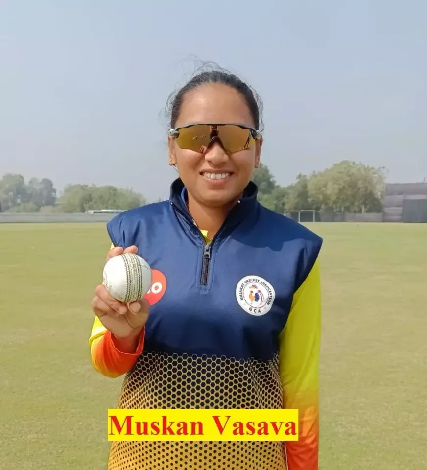 ભરૂચનું “ગૌરવ” : BCCIની ઓલ ઈન્ડીયા ડોમેસ્ટિક શ્રેષ્ઠ બોલરોની યાદીના ટોપ-10માં બલેશ્વરની મુસ્કાન વસાવાએ સ્થાન મેળવ્યું