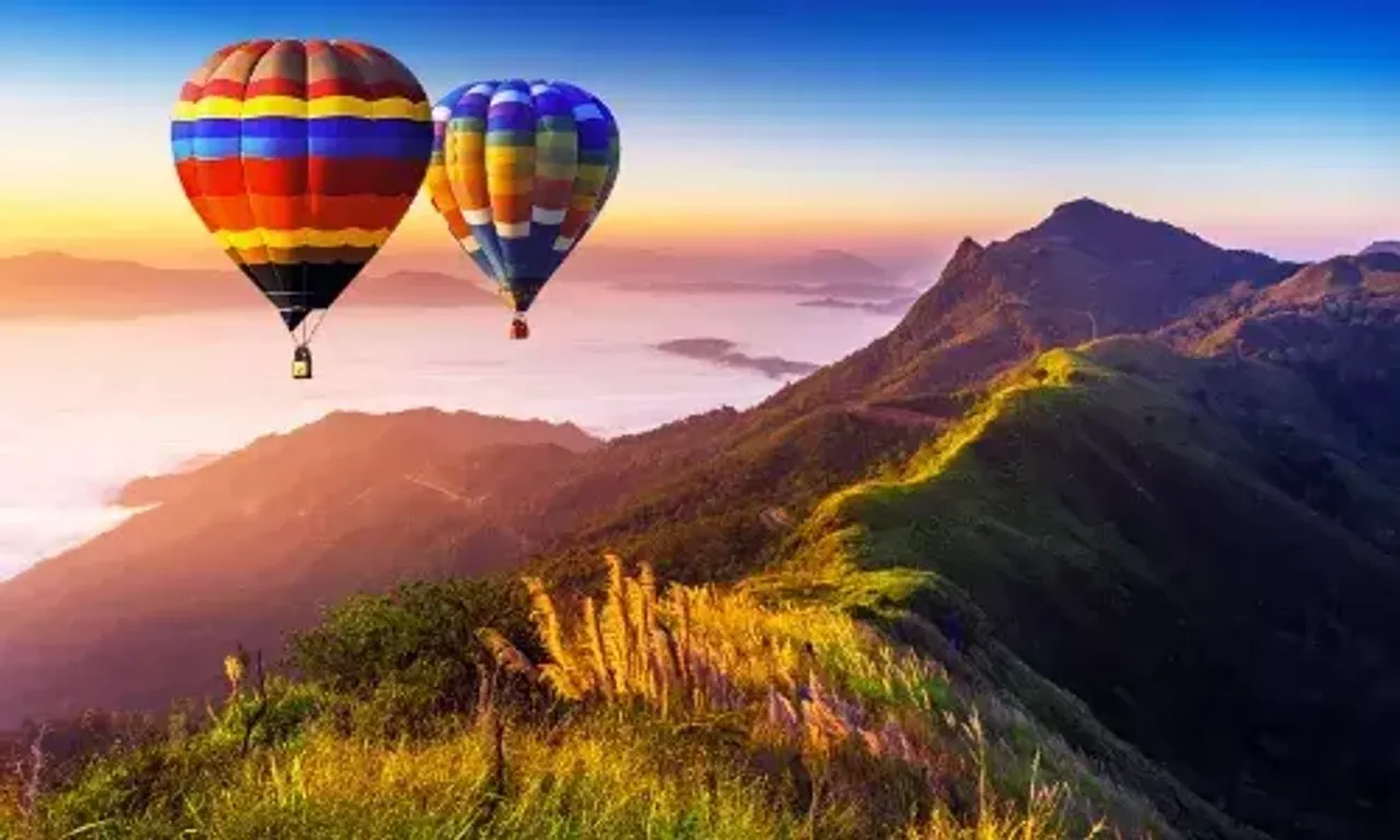 જો તમે હોટ એર બલૂન રાઈડના શોખીન છો, તો જાણો ભારતના આ પ્રખ્યાત સ્થળો વિશે...