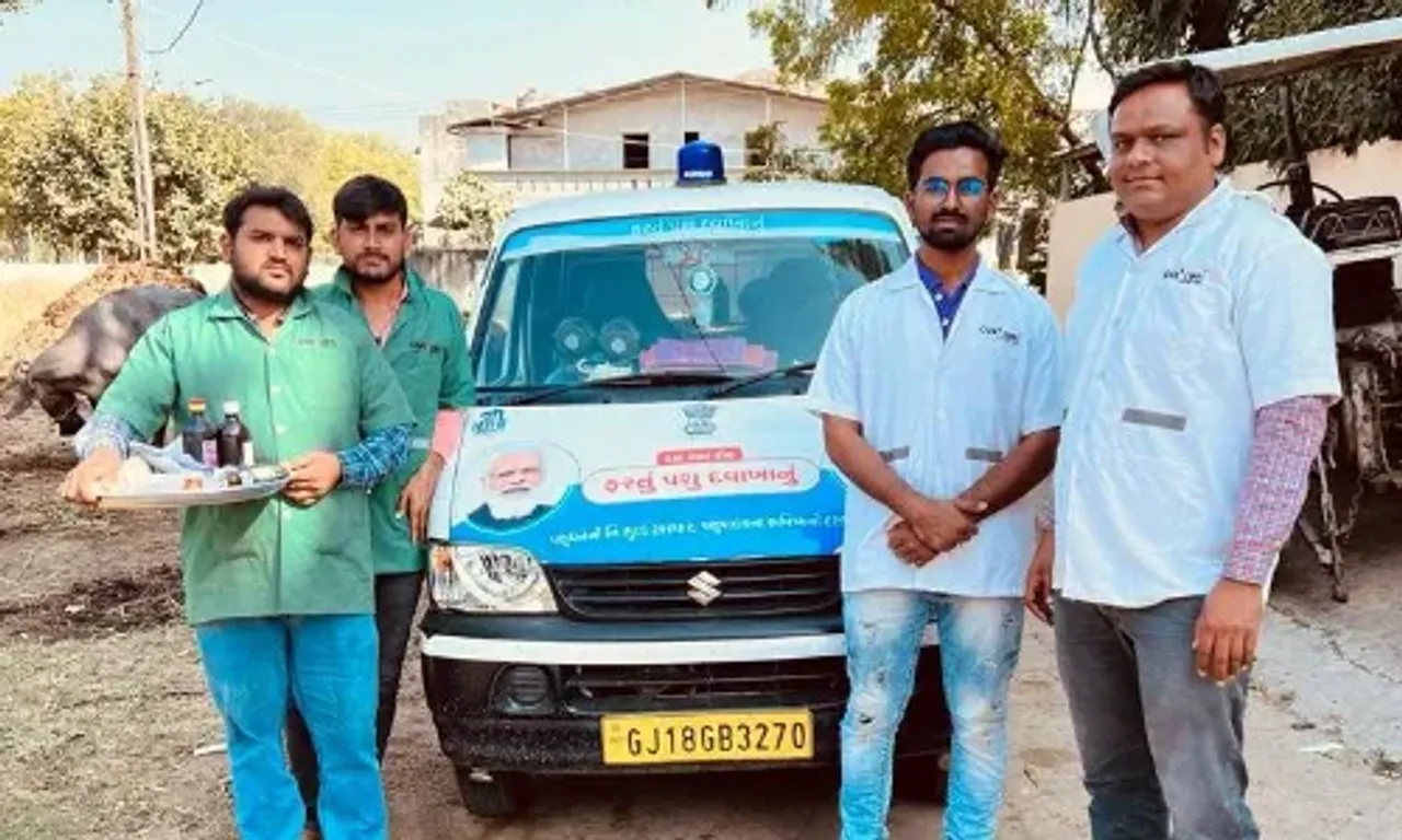 ભરૂચ: કંમ્બોલી ગામે મોબાઈલ વેટનરી સેવા દ્વારા કેન્સરગ્રસ્ત ગાયની સારવાર કરી નવજીવન અપાયું