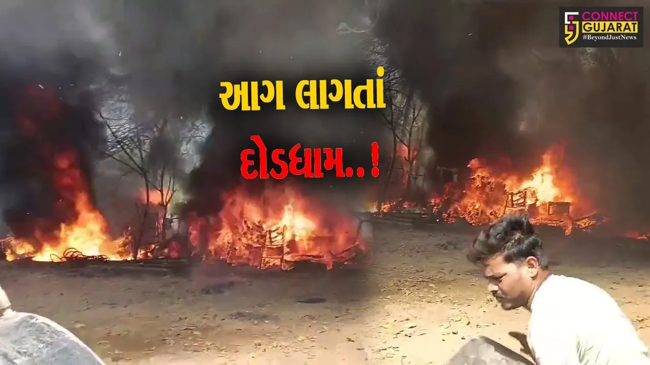 વડોદરા : ખાસવાડી વિસ્તારમાં ભંગારના ગોડાઉનમાં ફાટી નીકળી આગ, ફાયર ફાઇટરો દોડ્યા...
