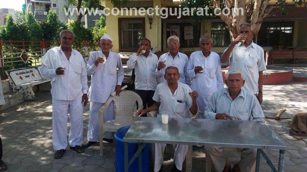 અંકલેશ્વર જીઆઈડીસી માં વડીલોનો સેવા યજ્ઞ.