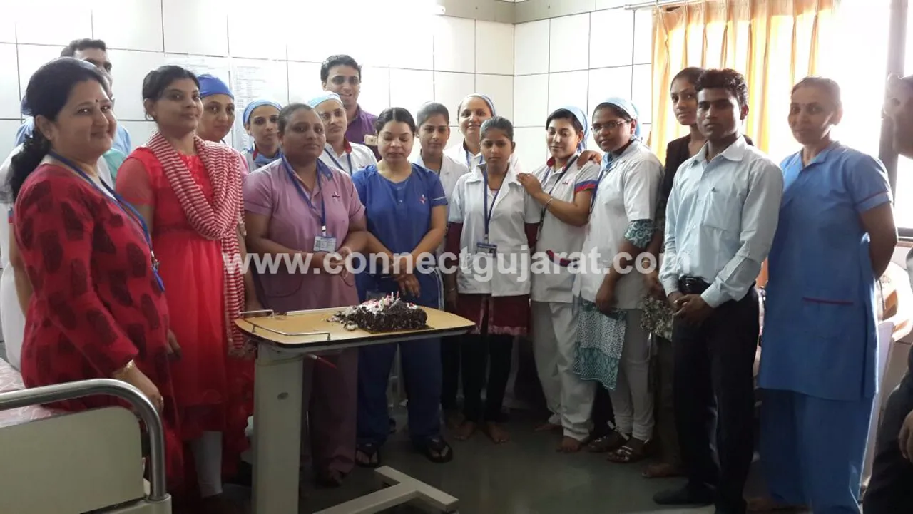 ભરૂચમાં નર્સ દિવસ ની ઉજવણી કરાઈ 