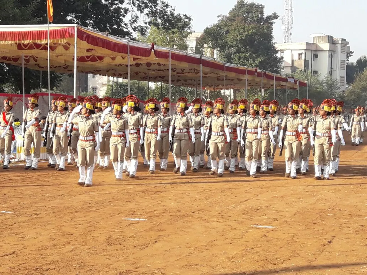 ભરૂચ પોલીસ હેડ કવોટર પરેડ ગ્રાઉન્ડ ખાતે લોકરક્ષક દિક્ષાંત સમારોહ યોજાયો