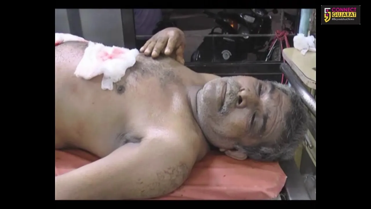 ભરૂચમાં પુત્રએ કરી પિતાની કાતર મારીને હત્યા