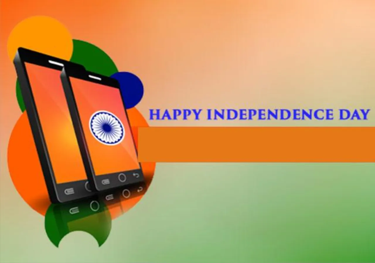 સોશ્યલ મિડીયા પર રાષ્ટ્રીય પર્વનો  ઉન્માદ