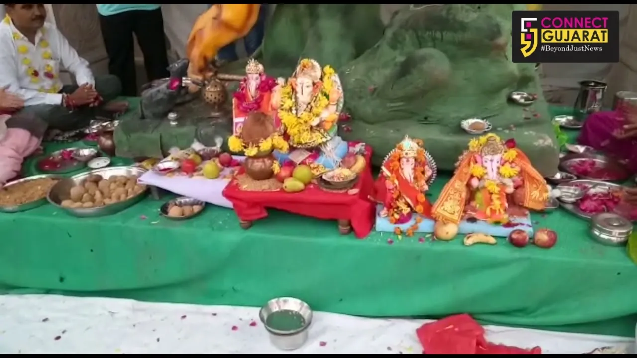 ગણેશોત્સવ ધર્મનાં માર્ગે એકતા અખંડતા થી બધાને એક સુત્રમાં પરોવવાનો અવસર