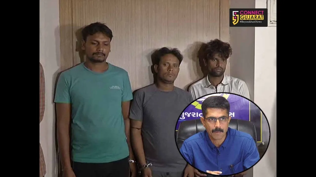 રાજકોટ માંથી મોબાઈલ ચોર બિહારી ગેંગને દબોચી લેતી ક્રાઇમ બ્રાન્ચ પોલીસ