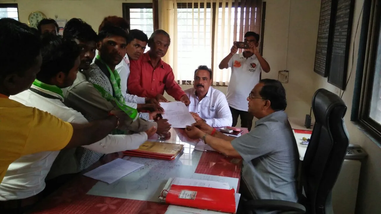 આમોદમાં બીટીએસ દ્વારા હેરાનગતિ અંગે મામલતદારને આવેદન પત્ર પાઠવ્યુ