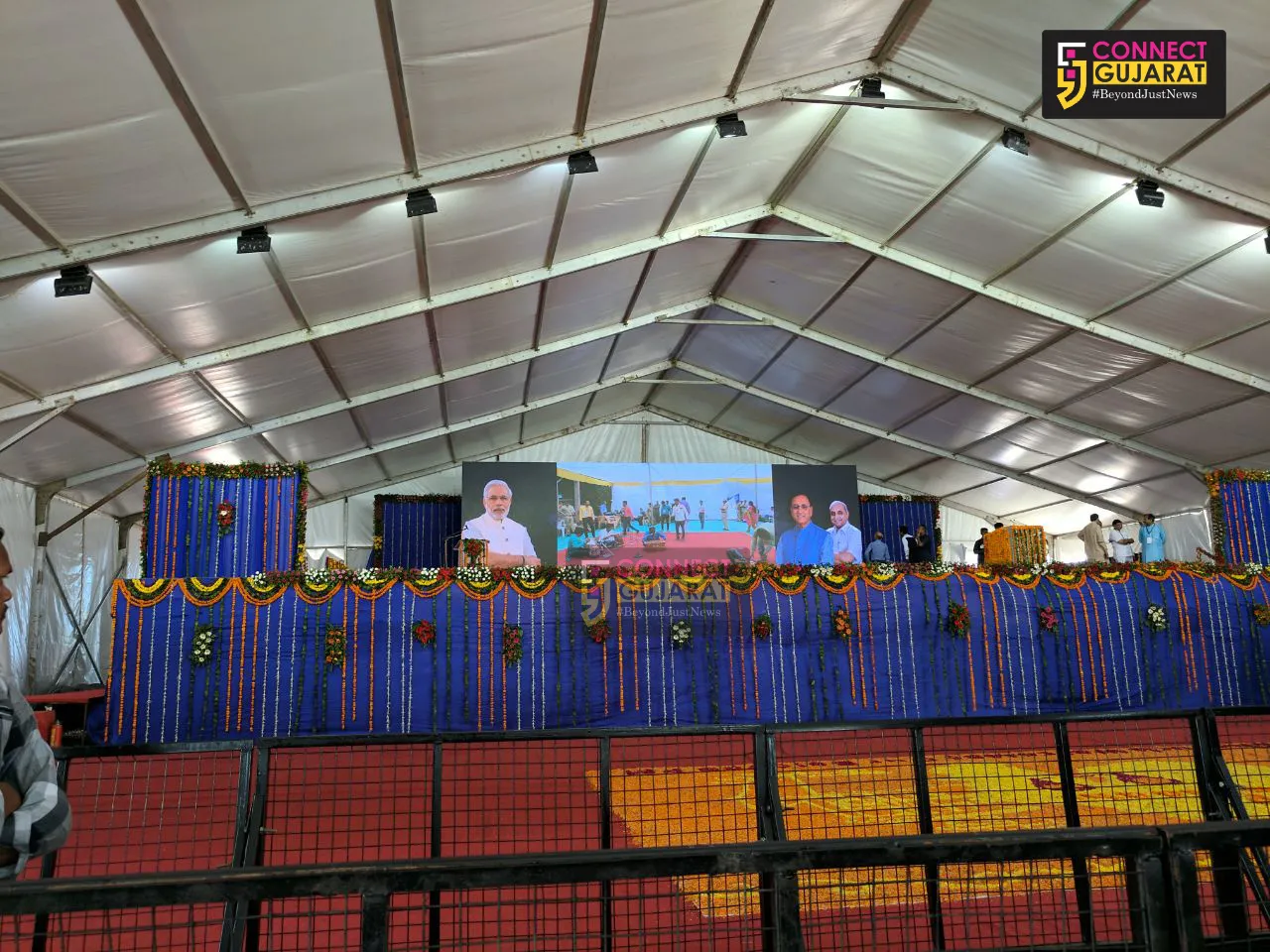 પ્રધાનમંત્રી ભાવનગર થી દહેજ આવા રવાના, દહેજમાં તડામાર તૈયારી