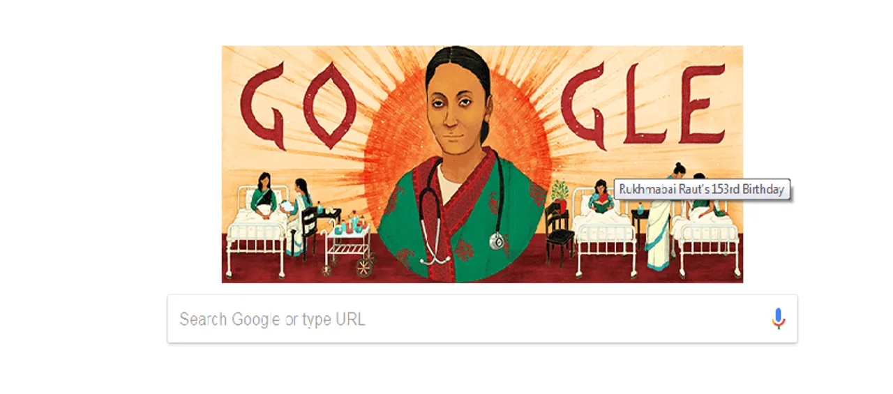 ભારતની પહેલી મહિલા ડોક્ટરને ગૂગલે ડૂડલ બનાવીને જન્મદિનનું આપ્યુ સન્માન
