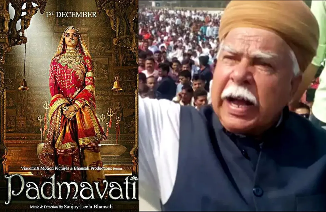 ગાંધીનગરમાં રાજપૂત ક્ષત્રિય સ્વાભિમાન સંમેલનમાં ફિલ્મ પદ્માવતીનો કરાયો વિરોધ