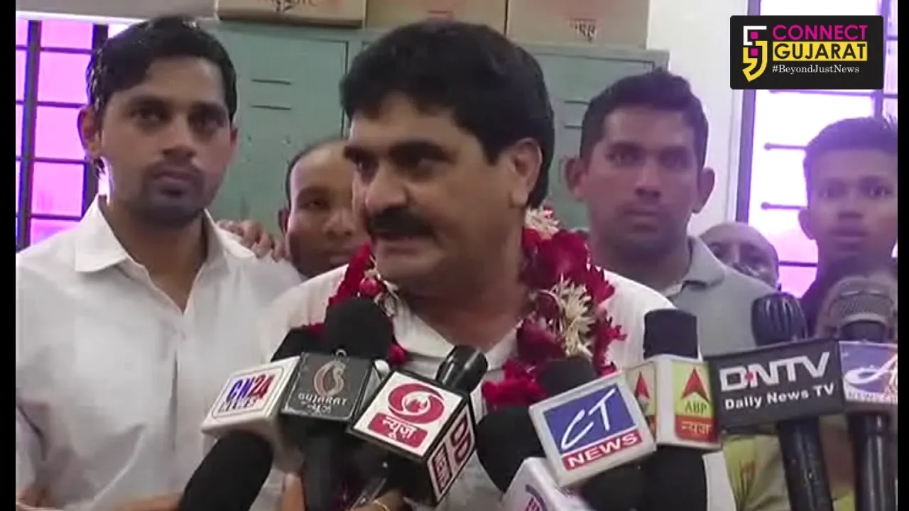 વાગરા વિધાનસભા બેઠક પર કોંગ્રેસનાં સુલેમાન પટેલે નામાંકન ભર્યુ