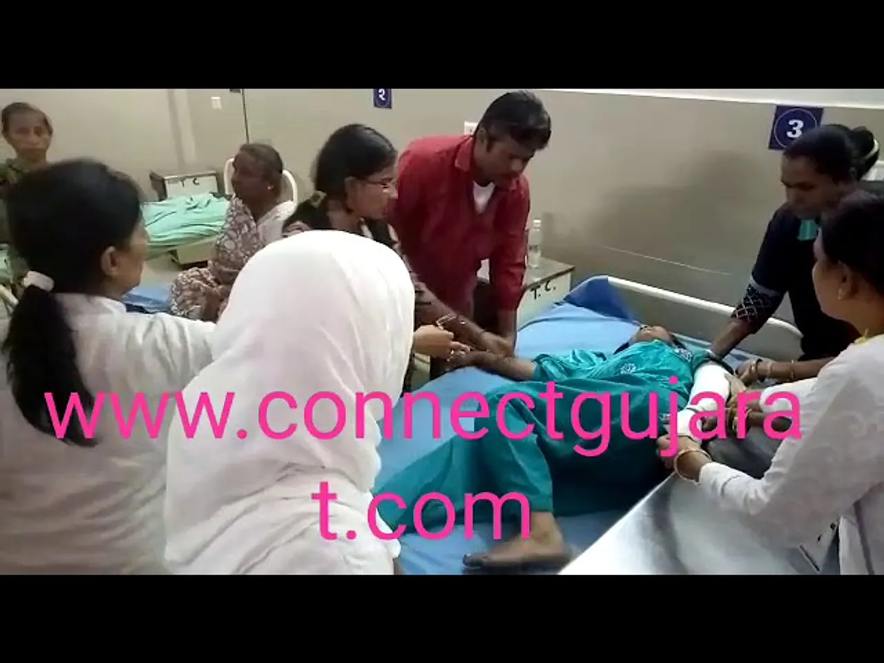 ભરૂચમાં રાહુલ ગાંધીની યાત્રા દરમિયાન મહિલા ઈજાગ્રસ્ત