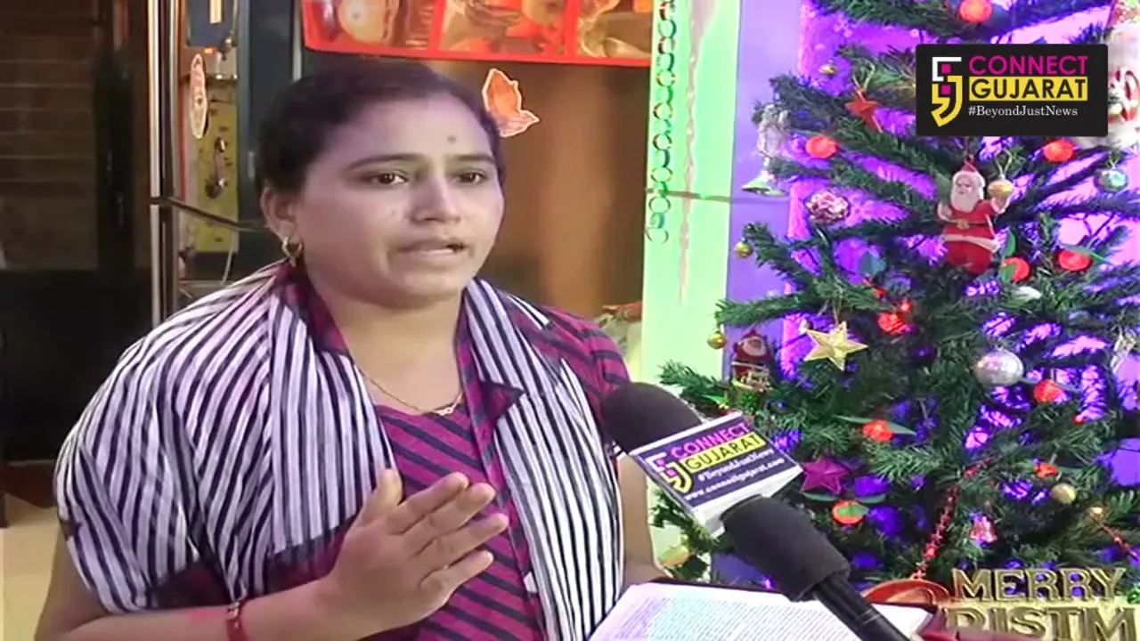 ભરૂચમાં ભગવાન ઇસુનાં જન્મ દિવસની ઉજવણીનો થનગનાટ